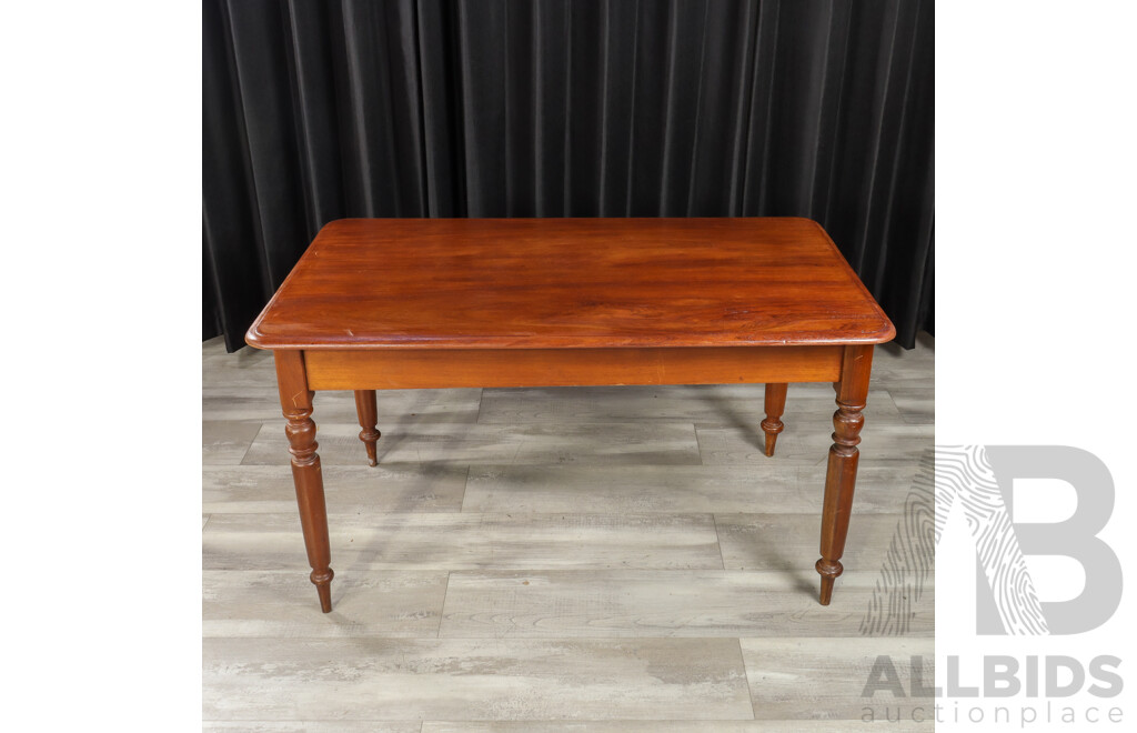 Victorian Cedar Kitchen Table