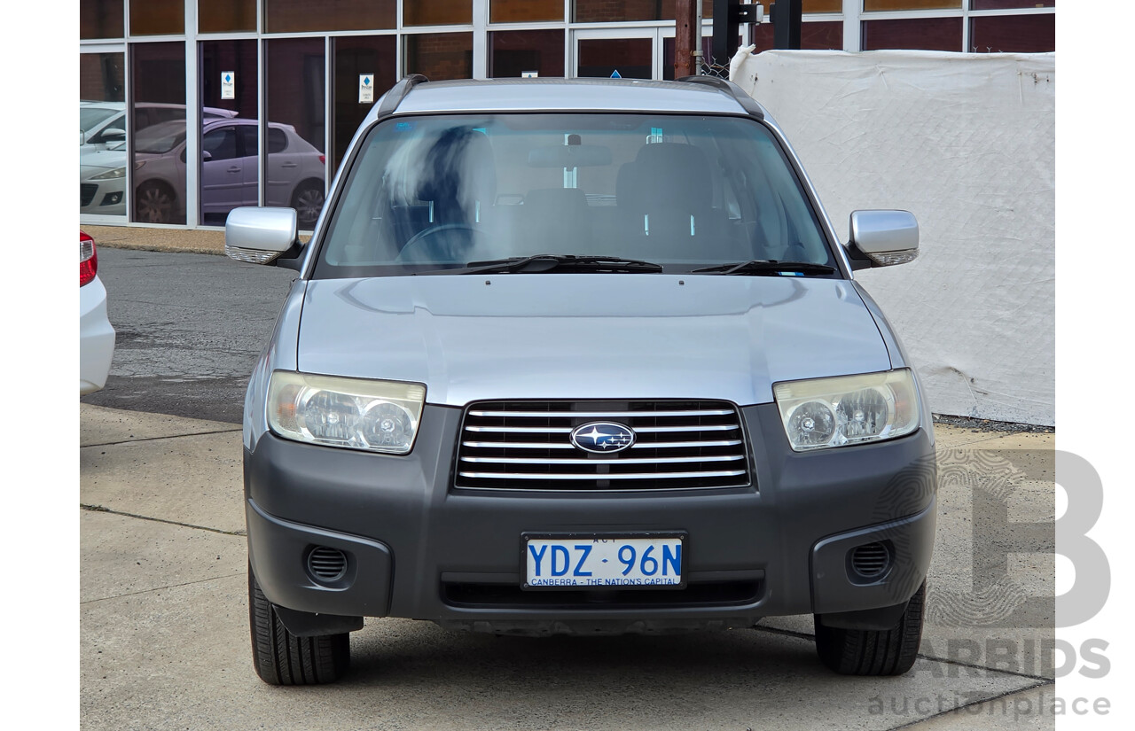 09/2005 Subaru Forester X MY05 4d Wagon Silver 2.5L