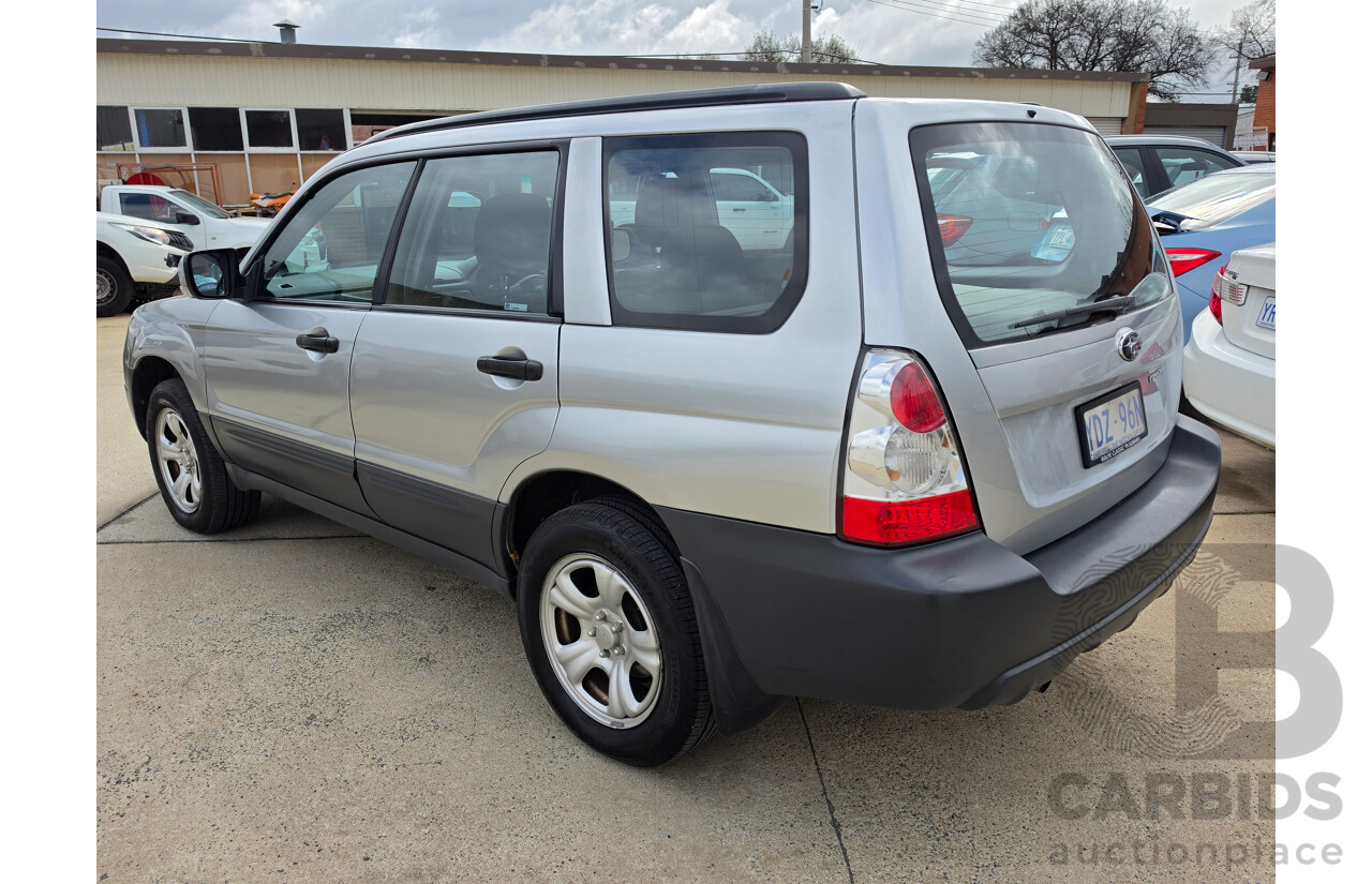 09/2005 Subaru Forester X MY05 4d Wagon Silver 2.5L