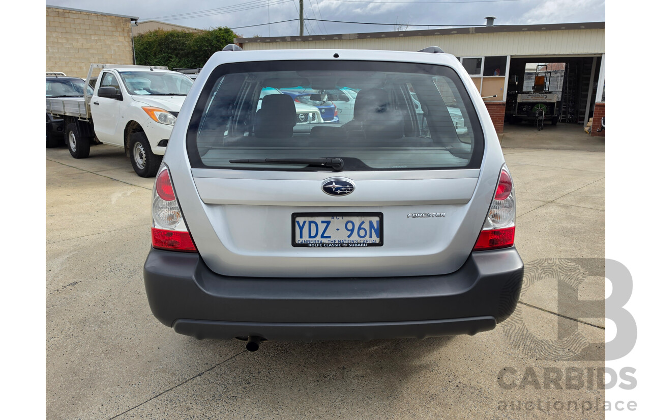 09/2005 Subaru Forester X MY05 4d Wagon Silver 2.5L
