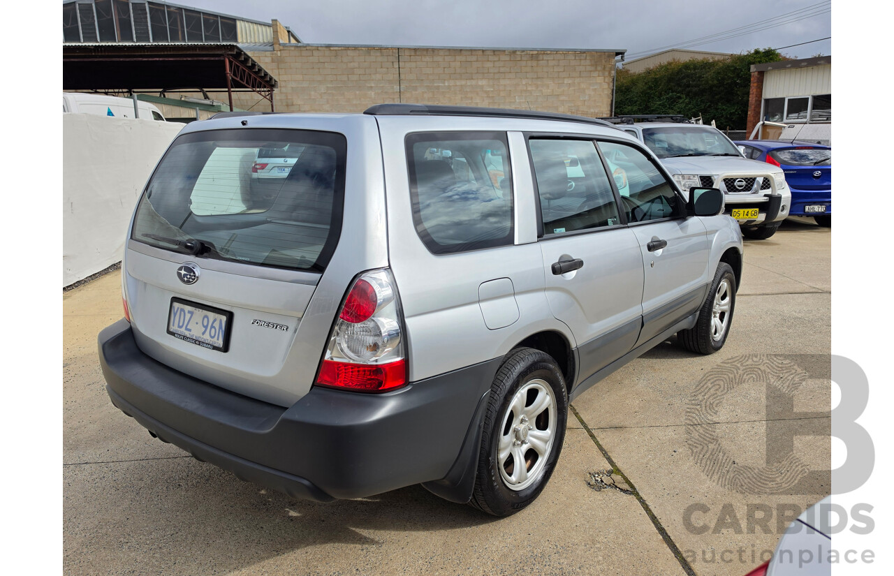 09/2005 Subaru Forester X MY05 4d Wagon Silver 2.5L
