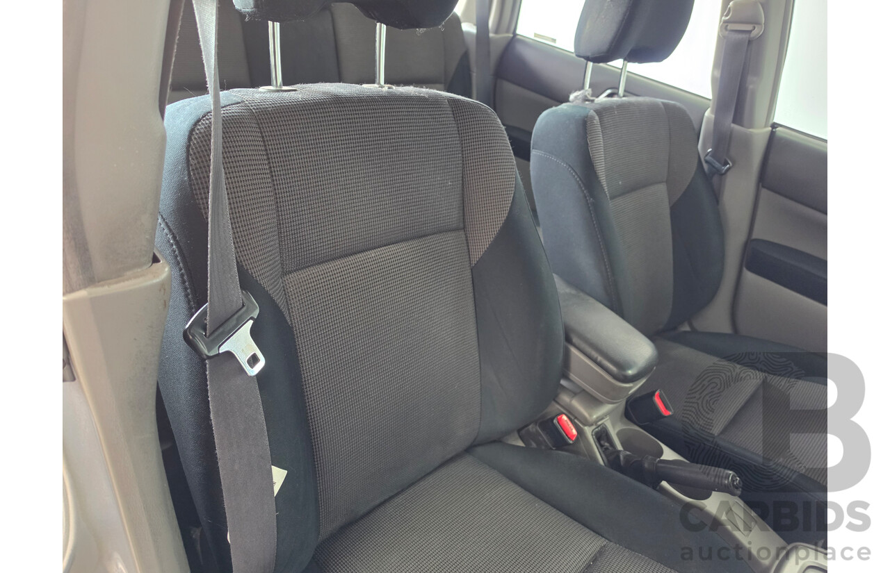 09/2005 Subaru Forester X MY05 4d Wagon Silver 2.5L