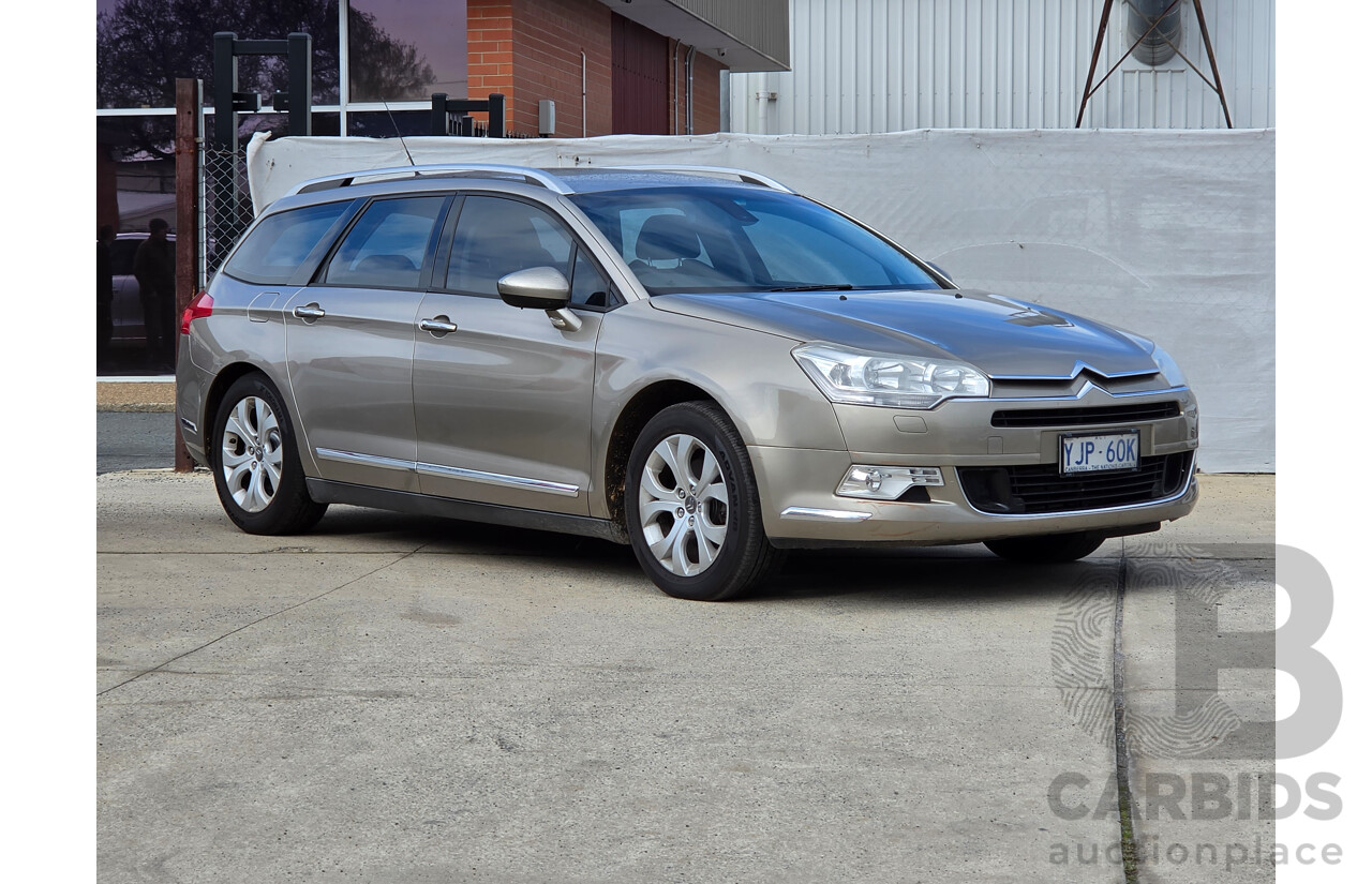 07/2011 Citroen C5 2.0 HDI Comfort Tourer X7 MY10 4D Wagon Bronze Turbo Diesel 2.0L