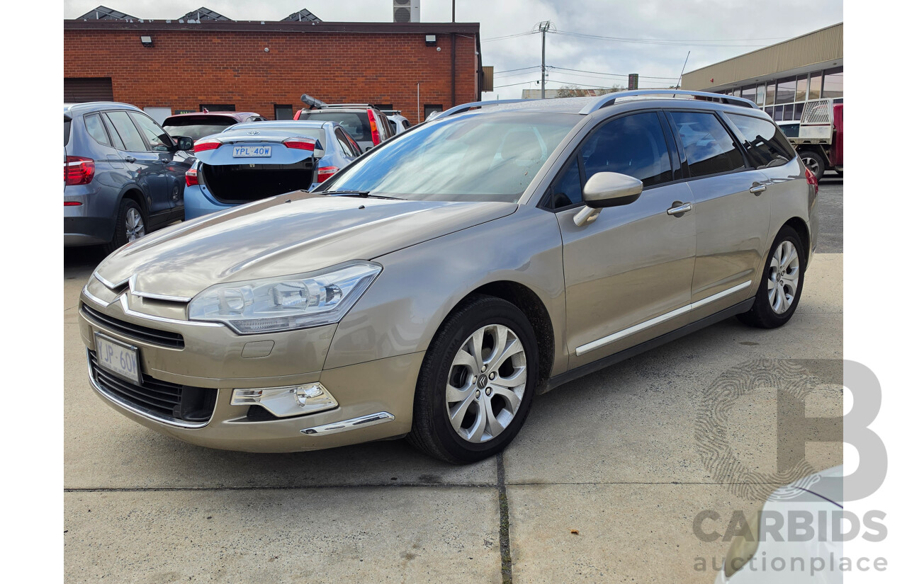 07/2011 Citroen C5 2.0 HDI Comfort Tourer X7 MY10 4D Wagon Bronze Turbo Diesel 2.0L