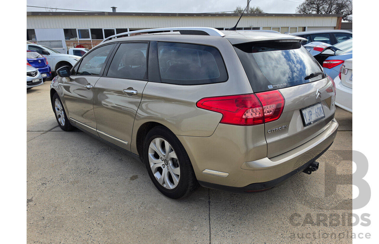 07/2011 Citroen C5 2.0 HDI Comfort Tourer X7 MY10 4D Wagon Bronze Turbo Diesel 2.0L