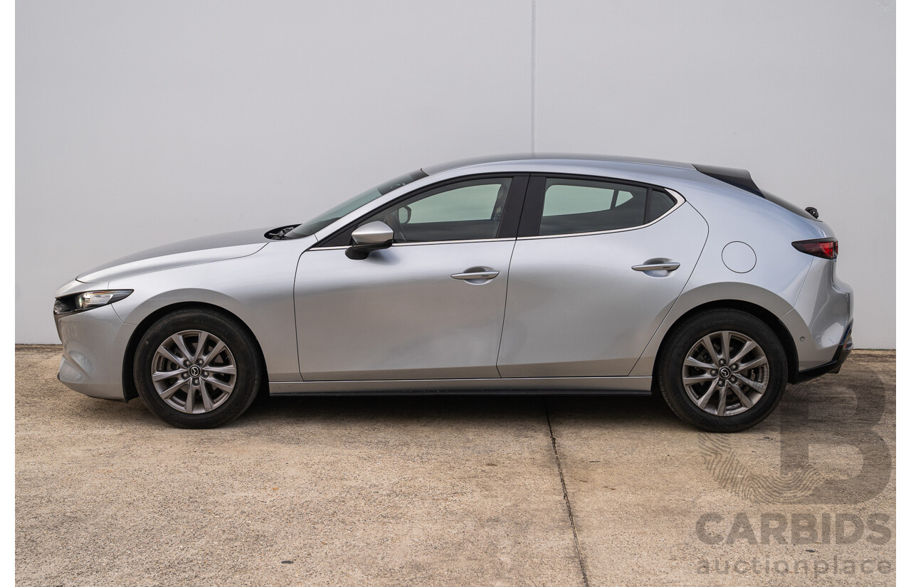 03/2020 Mazda 3 Pure G20 BP MY20 4d Hatch Sonic Silver 2.0L