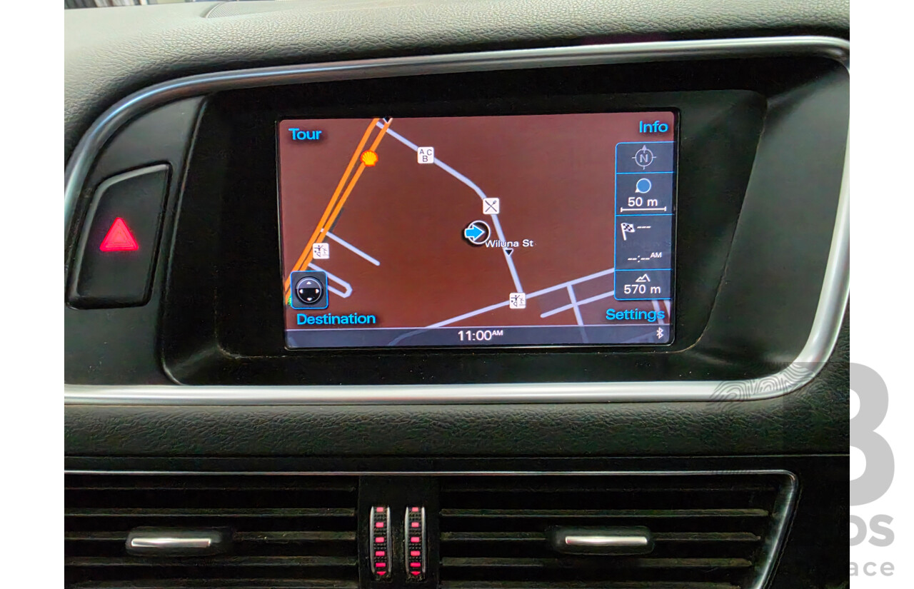 11/2013 Audi Q5 2.0 TDI Quattro (AWD) S-Line  8R MY13 4D Wagon Silver Turbo Diesel 2.0L