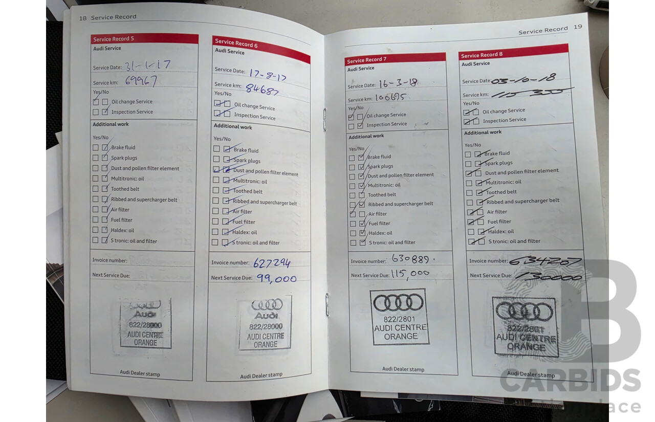 11/2013 Audi Q5 2.0 TDI Quattro (AWD) S-Line  8R MY13 4D Wagon Silver Turbo Diesel 2.0L
