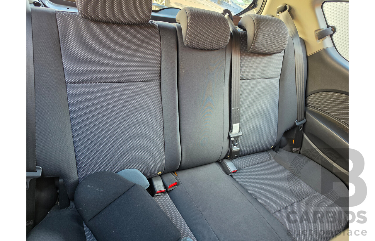 04/2010 Holden Barina  TK MY10 3d Hatchback Silver 1.6L