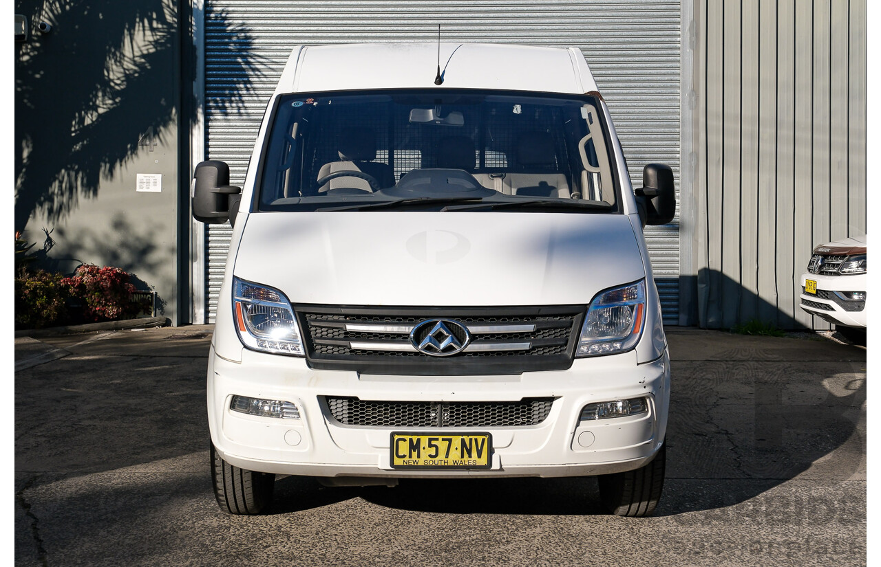 04/2017 LDV V80 LWB Mid Roof K1 4D Van White Turbo Diesel 2.5L