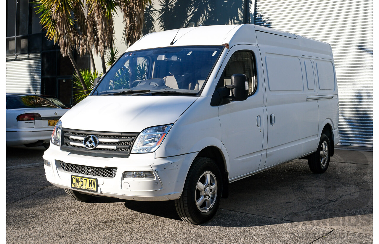 04/2017 LDV V80 LWB Mid Roof K1 4D Van White Turbo Diesel 2.5L