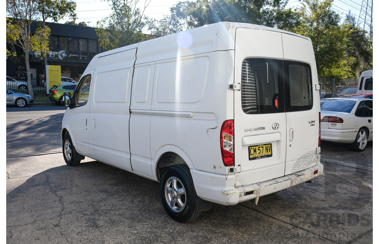 04/2017 LDV V80 LWB Mid Roof K1 4D Van White Turbo Diesel 2.5L