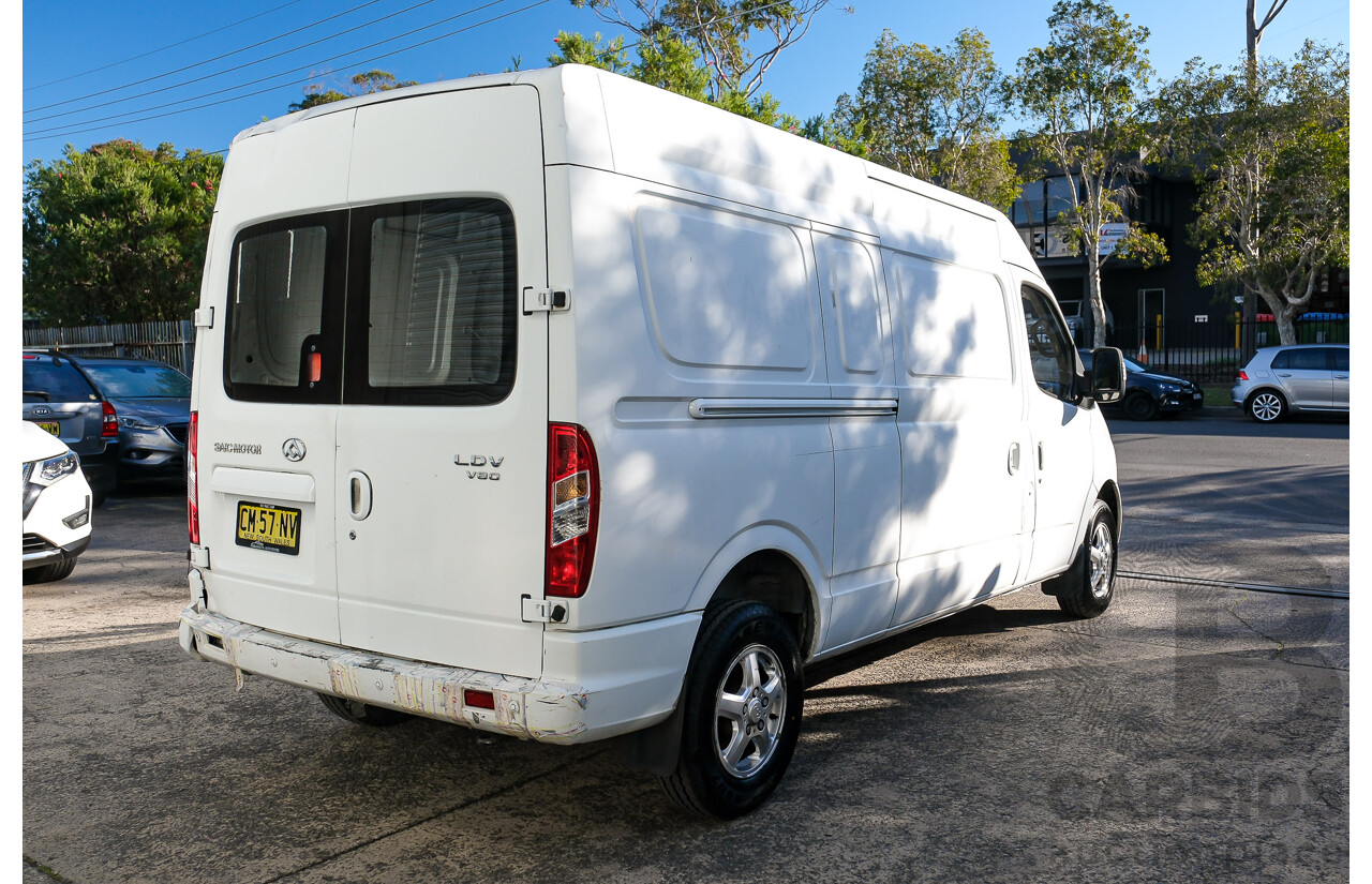 04/2017 LDV V80 LWB Mid Roof K1 4D Van White Turbo Diesel 2.5L