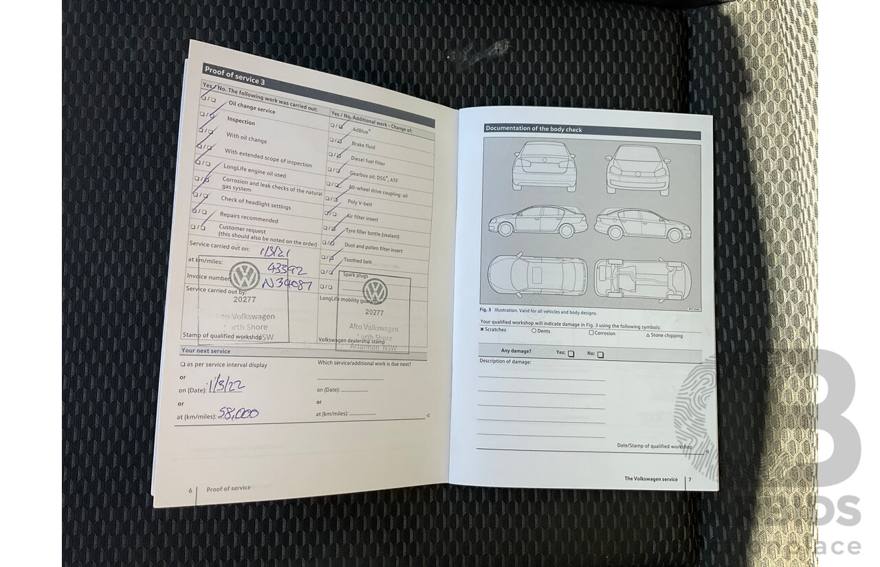 02/2019 Volkswagen Polo 70TSI Trendline AW MY19 5D Hatchback Blue Turbo 1.0L
