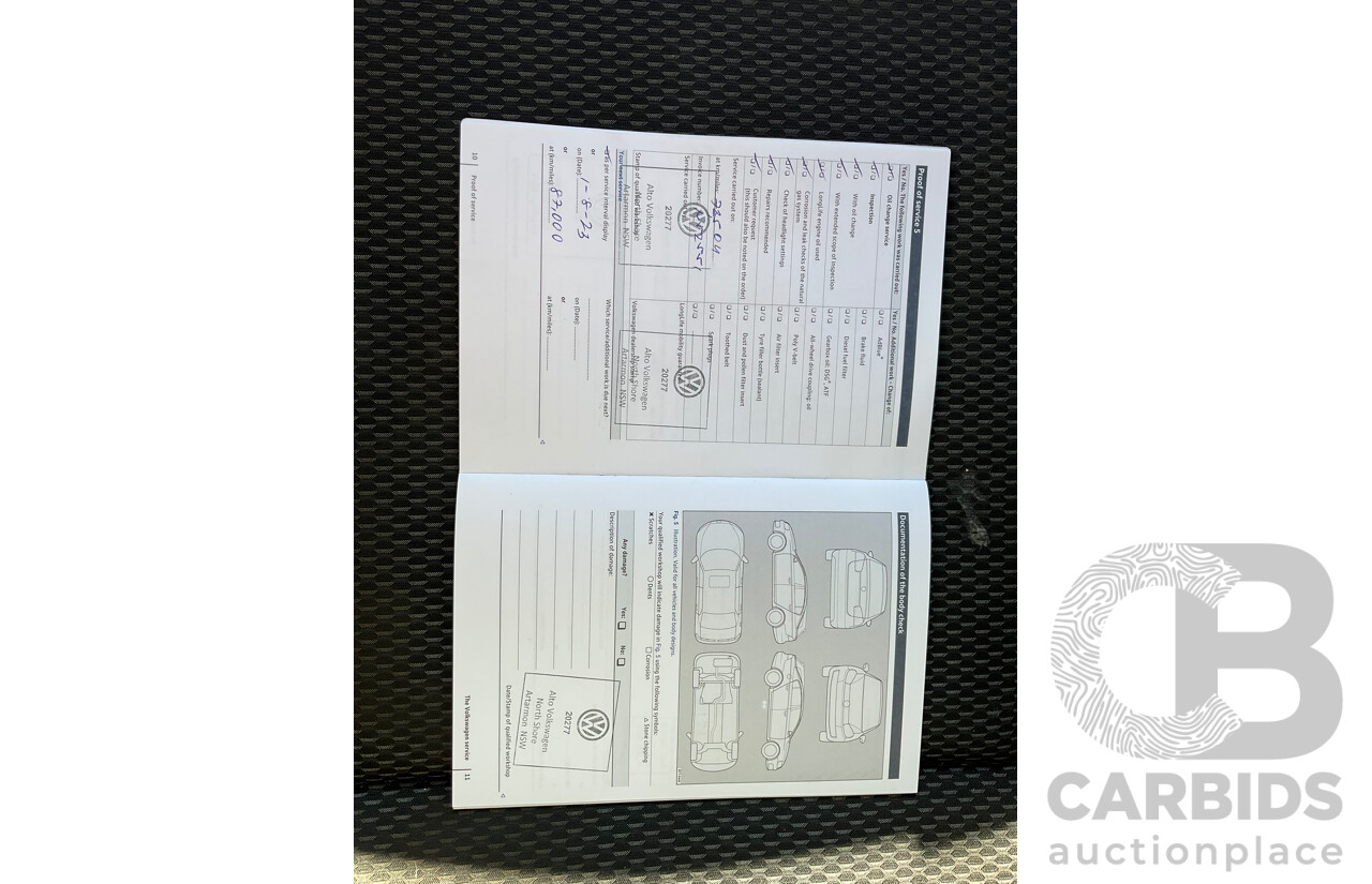 02/2019 Volkswagen Polo 70TSI Trendline AW MY19 5D Hatchback Blue Turbo 1.0L