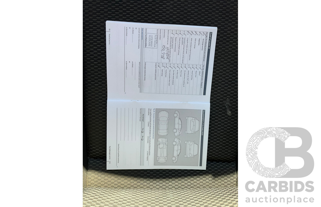 02/2019 Volkswagen Polo 70TSI Trendline AW MY19 5D Hatchback Blue Turbo 1.0L