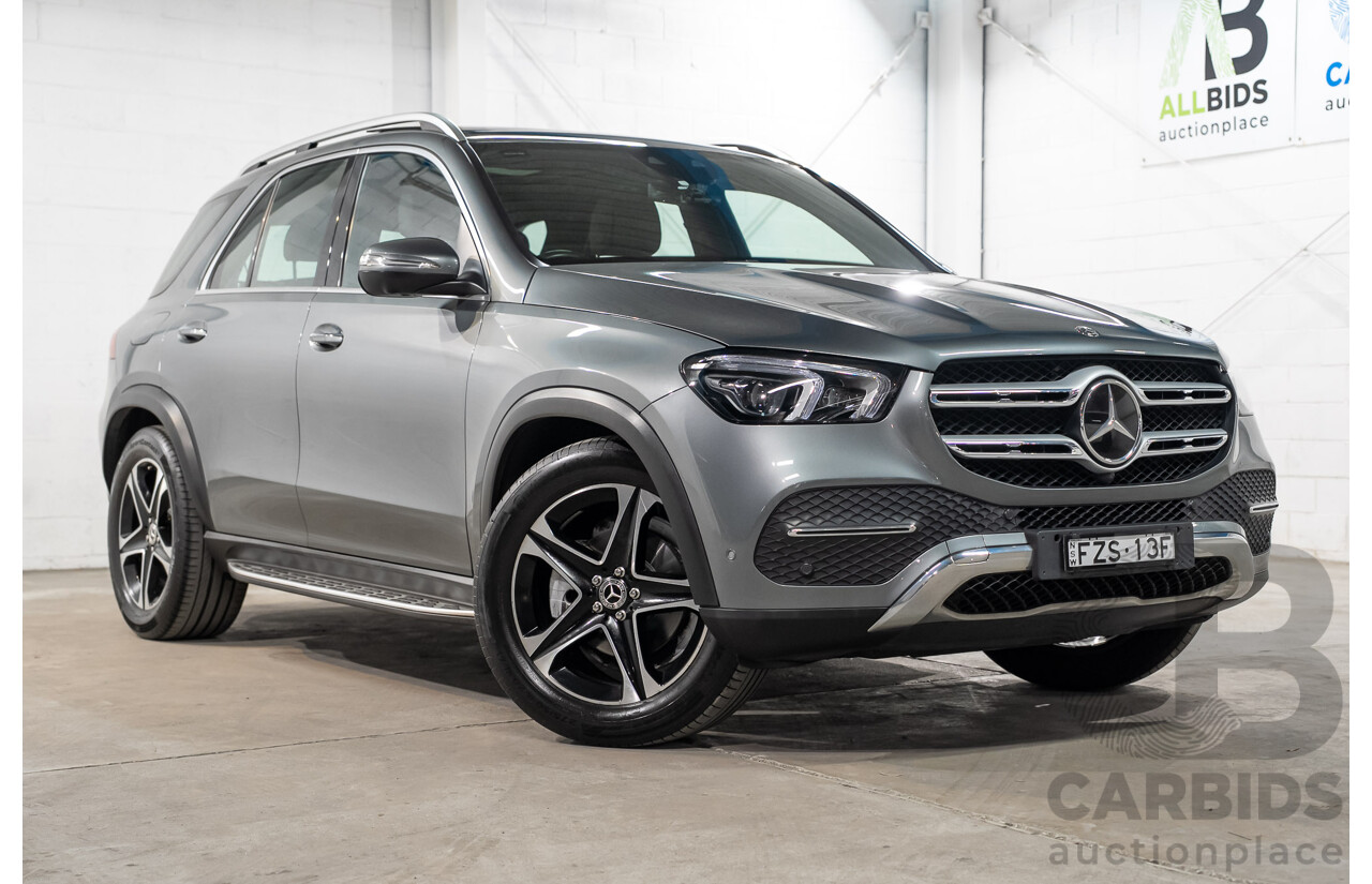 8/2019 Mercedes-Benz GLE300d 4Matic (AWD) V167 MY19 4d Wagon Selenite Grey Turbo Diesel 2.0L