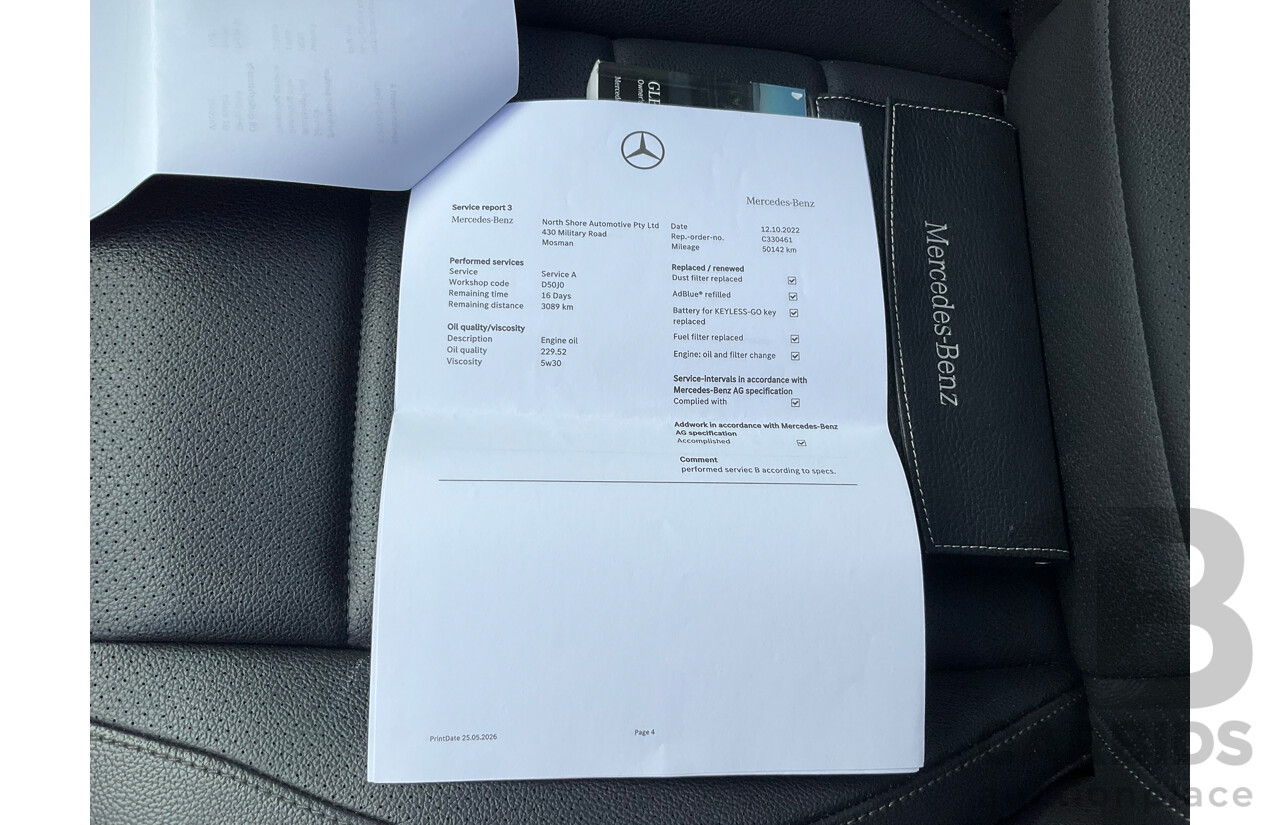 8/2019 Mercedes-Benz GLE300d 4Matic (AWD) V167 MY19 4d Wagon Selenite Grey Turbo Diesel 2.0L
