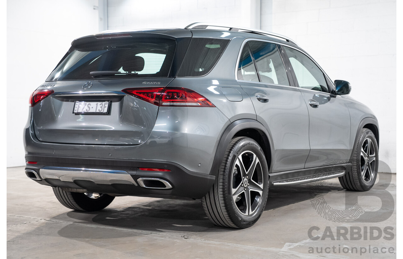 8/2019 Mercedes-Benz GLE300d 4Matic (AWD) V167 MY19 4d Wagon Selenite Grey Turbo Diesel 2.0L