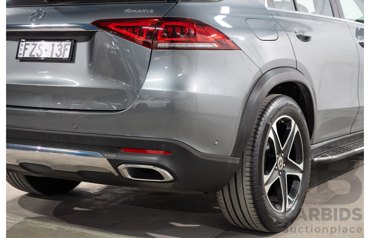 8/2019 Mercedes-Benz GLE300d 4Matic (AWD) V167 MY19 4d Wagon Selenite Grey Turbo Diesel 2.0L