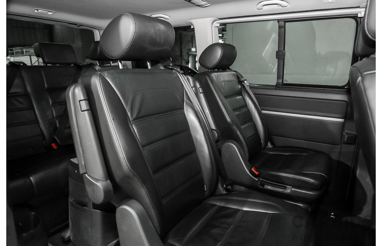 04/2019 Volkswagen Multivan Highline TDI450 T6 MY19 4d Wagon White Twin-Turbo Diesel 2.0L