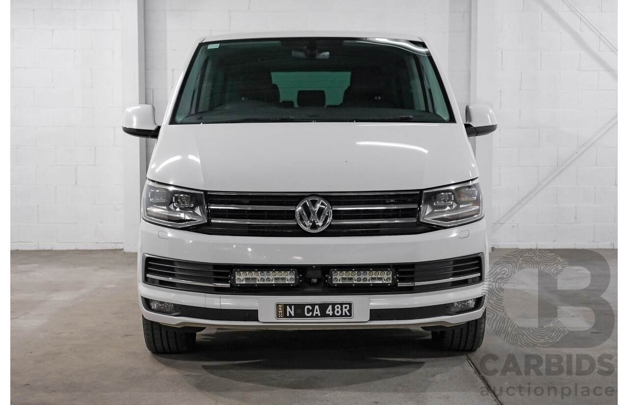 04/2019 Volkswagen Multivan Highline TDI450 T6 MY19 4d Wagon White Twin-Turbo Diesel 2.0L
