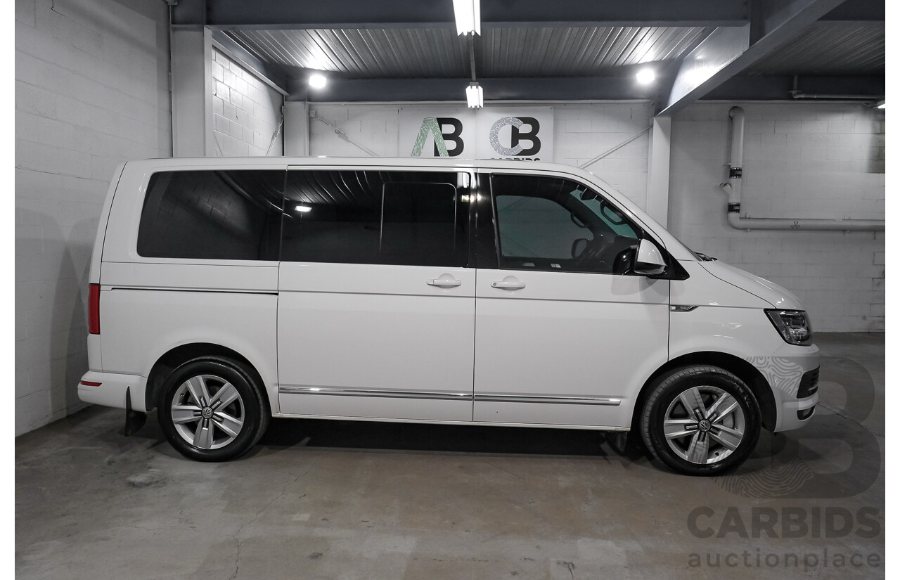 04/2019 Volkswagen Multivan Highline TDI450 T6 MY19 4d Wagon White Twin-Turbo Diesel 2.0L
