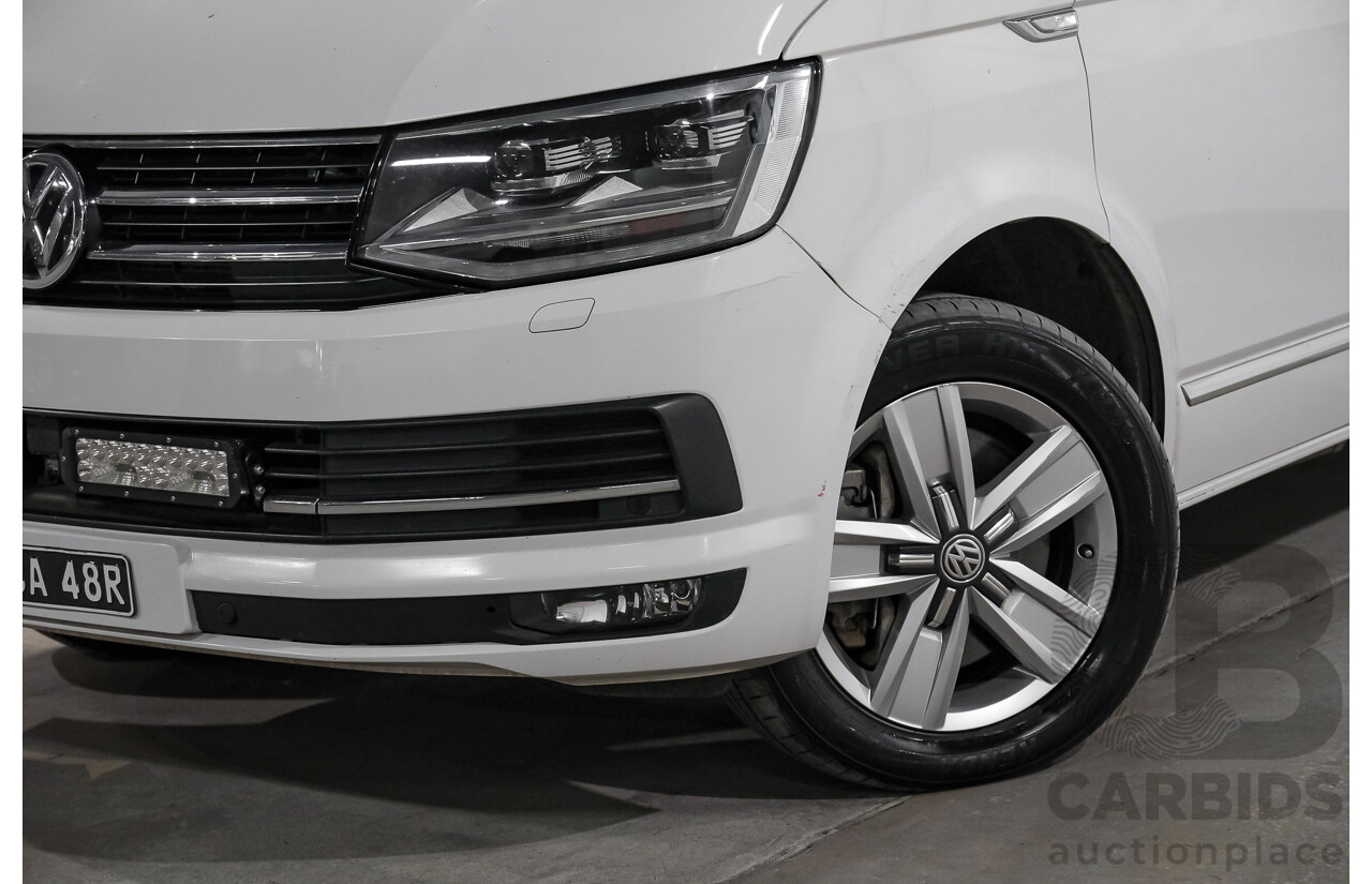 04/2019 Volkswagen Multivan Highline TDI450 T6 MY19 4d Wagon White Twin-Turbo Diesel 2.0L