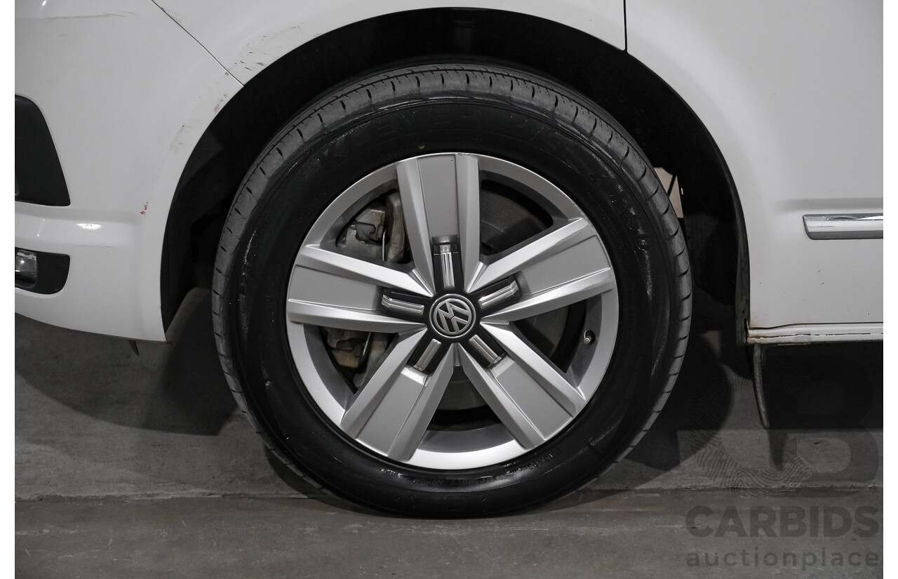 04/2019 Volkswagen Multivan Highline TDI450 T6 MY19 4d Wagon White Twin-Turbo Diesel 2.0L