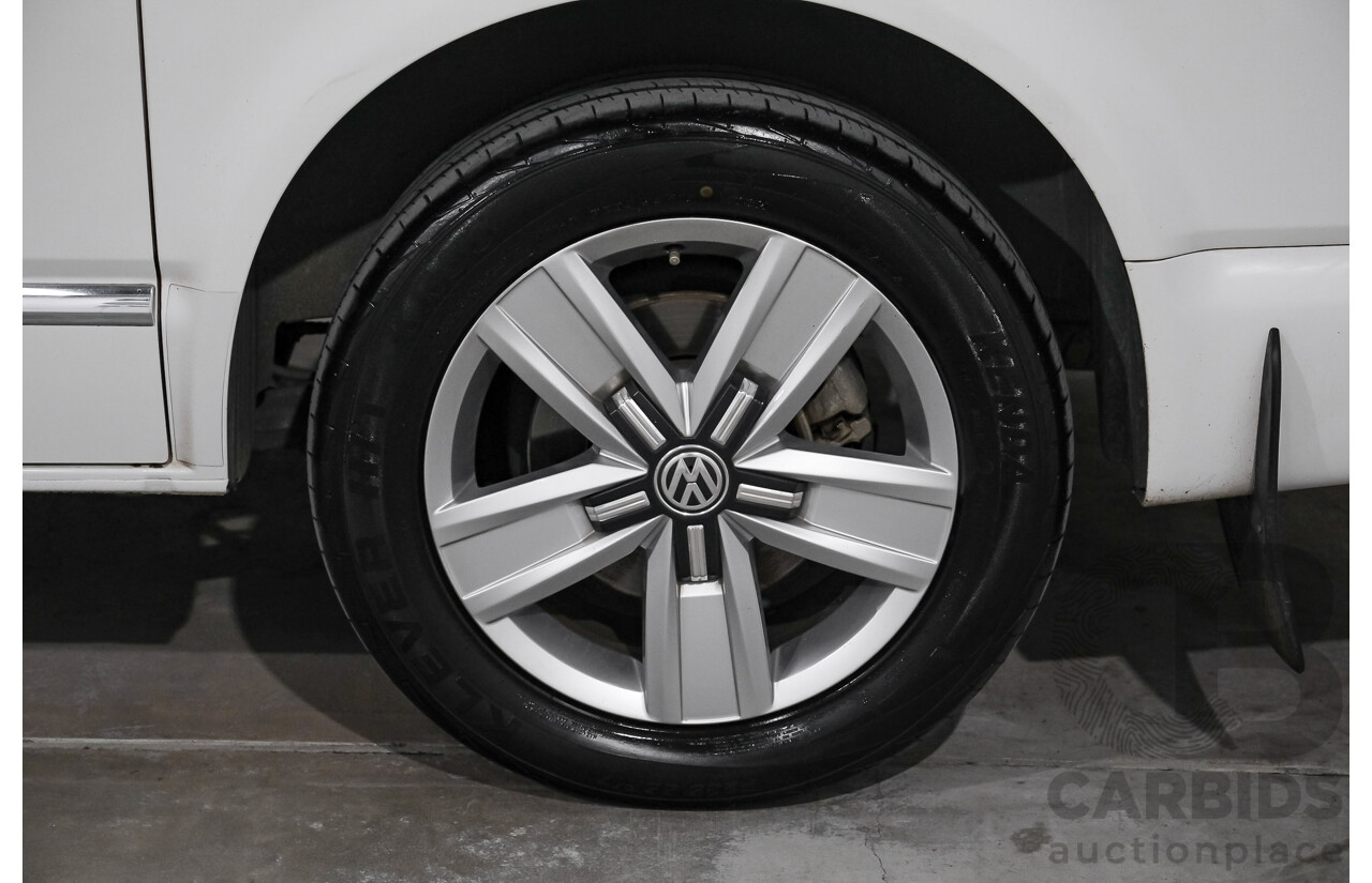 04/2019 Volkswagen Multivan Highline TDI450 T6 MY19 4d Wagon White Twin-Turbo Diesel 2.0L