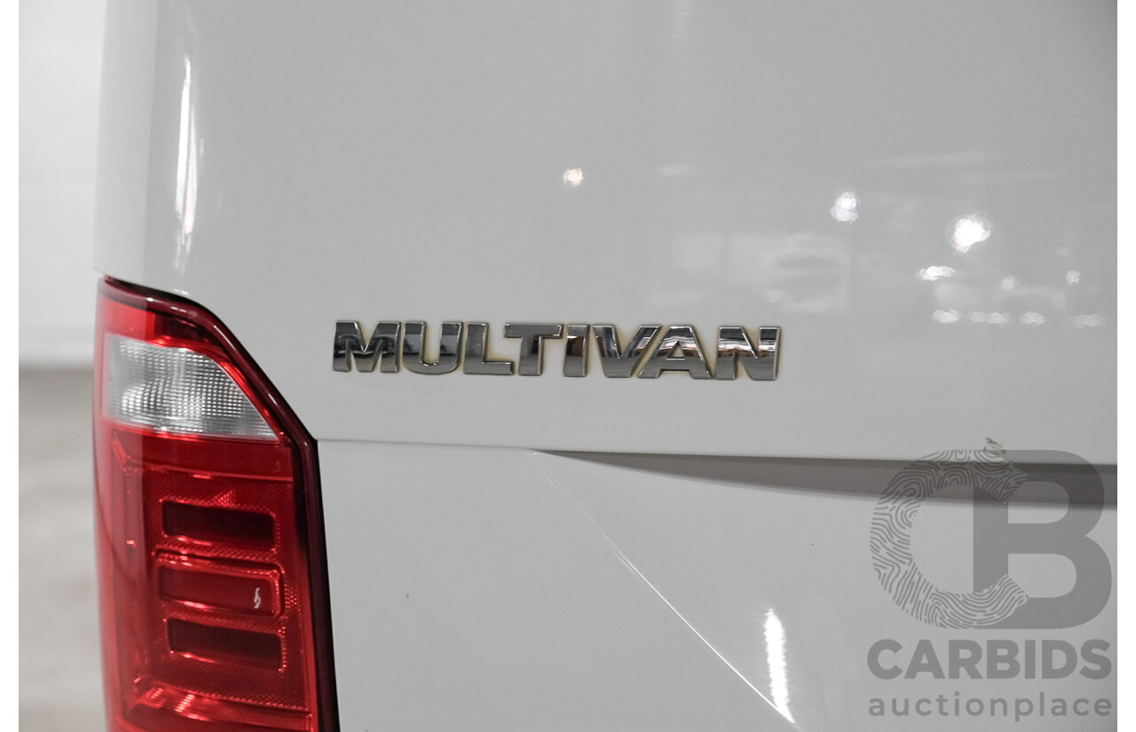 04/2019 Volkswagen Multivan Highline TDI450 T6 MY19 4d Wagon White Twin-Turbo Diesel 2.0L
