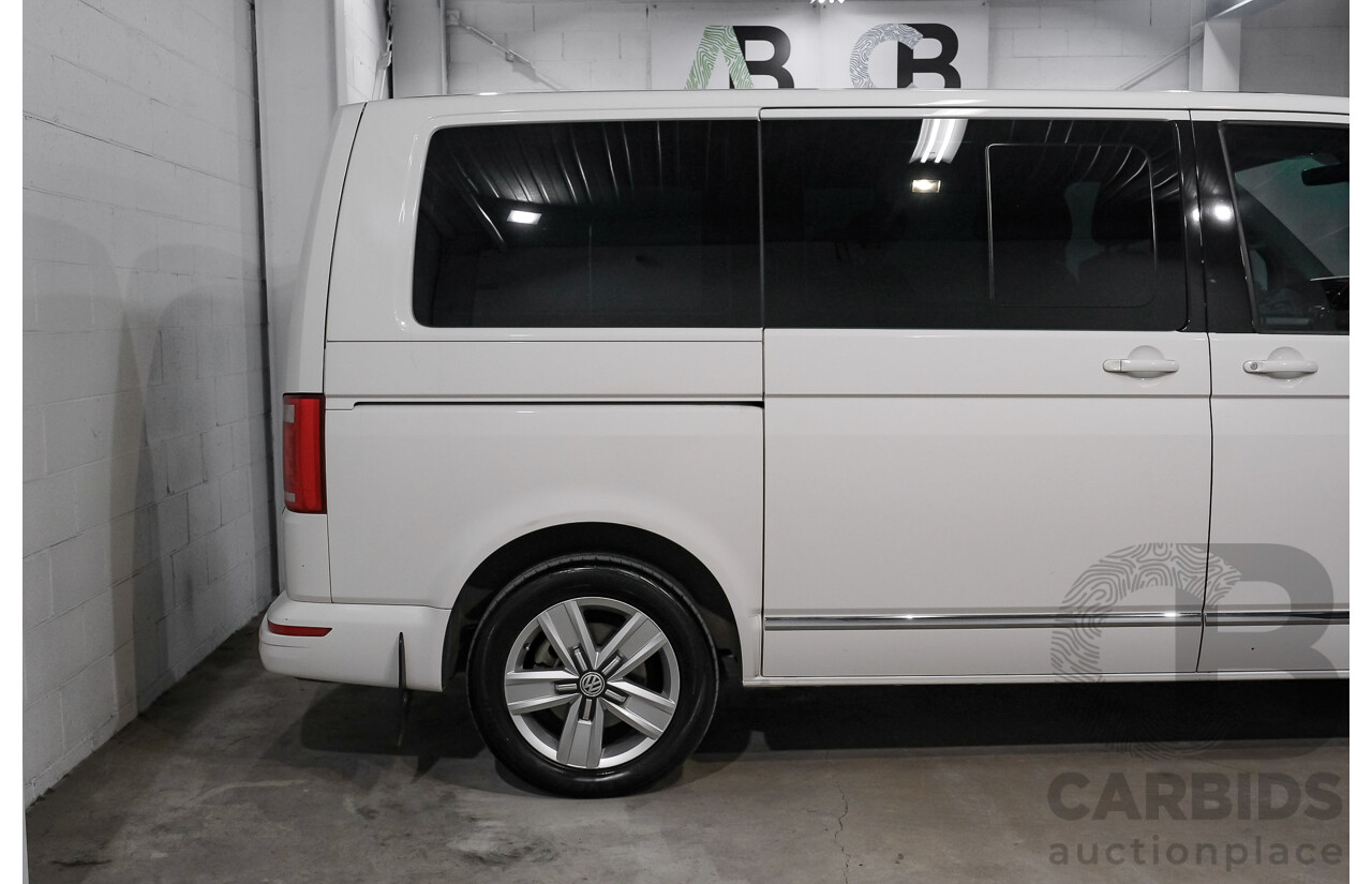04/2019 Volkswagen Multivan Highline TDI450 T6 MY19 4d Wagon White Twin-Turbo Diesel 2.0L