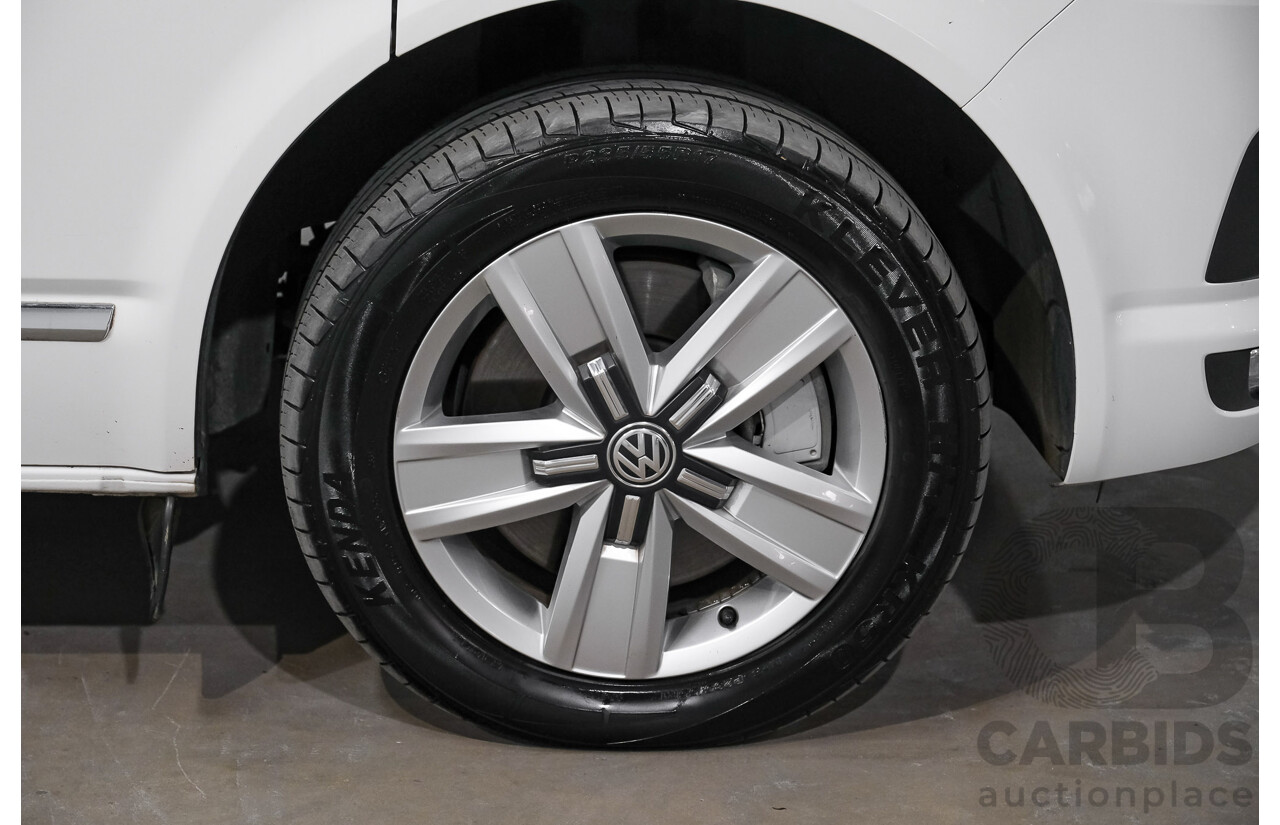 04/2019 Volkswagen Multivan Highline TDI450 T6 MY19 4d Wagon White Twin-Turbo Diesel 2.0L