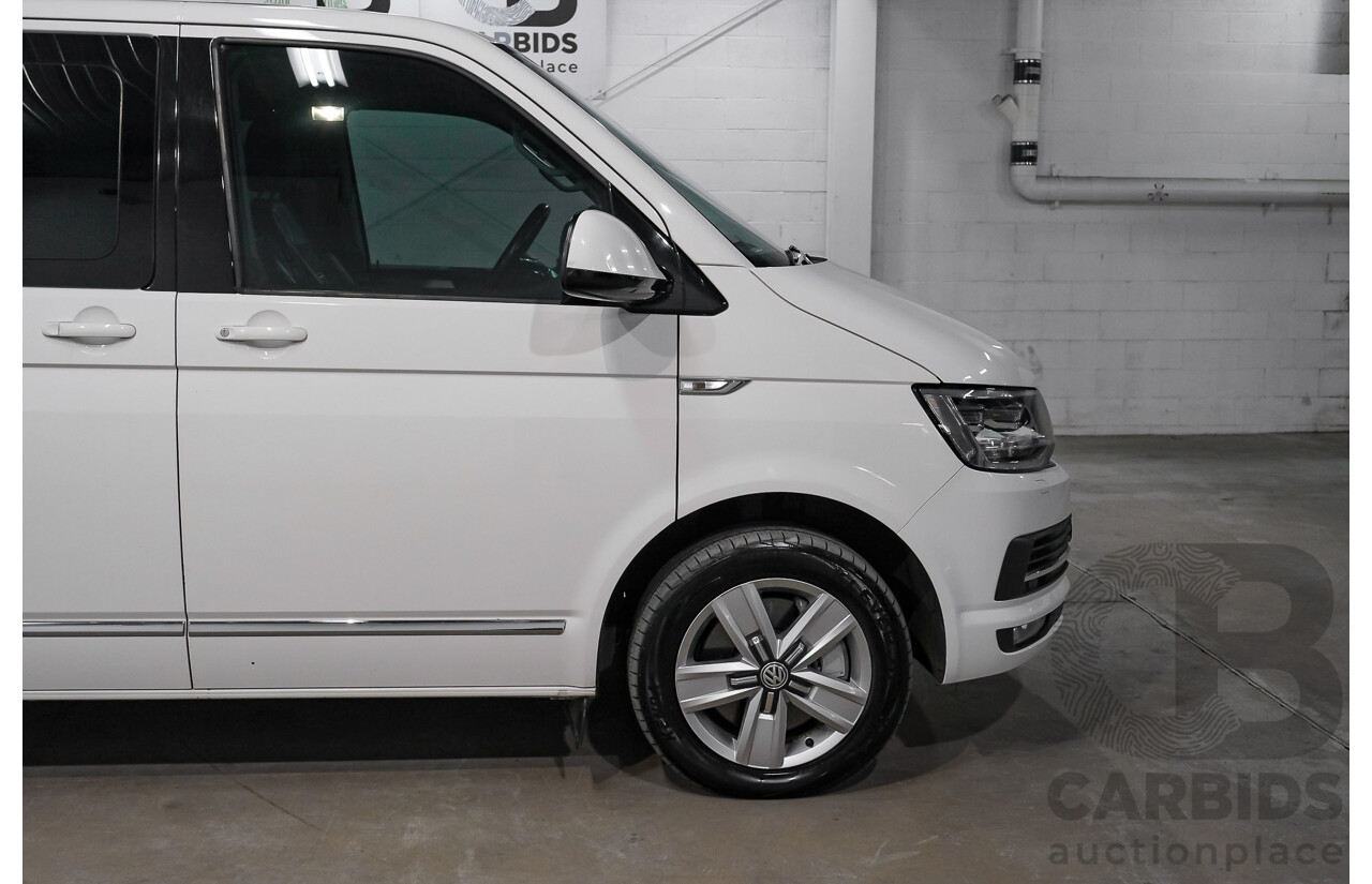 04/2019 Volkswagen Multivan Highline TDI450 T6 MY19 4d Wagon White Twin-Turbo Diesel 2.0L