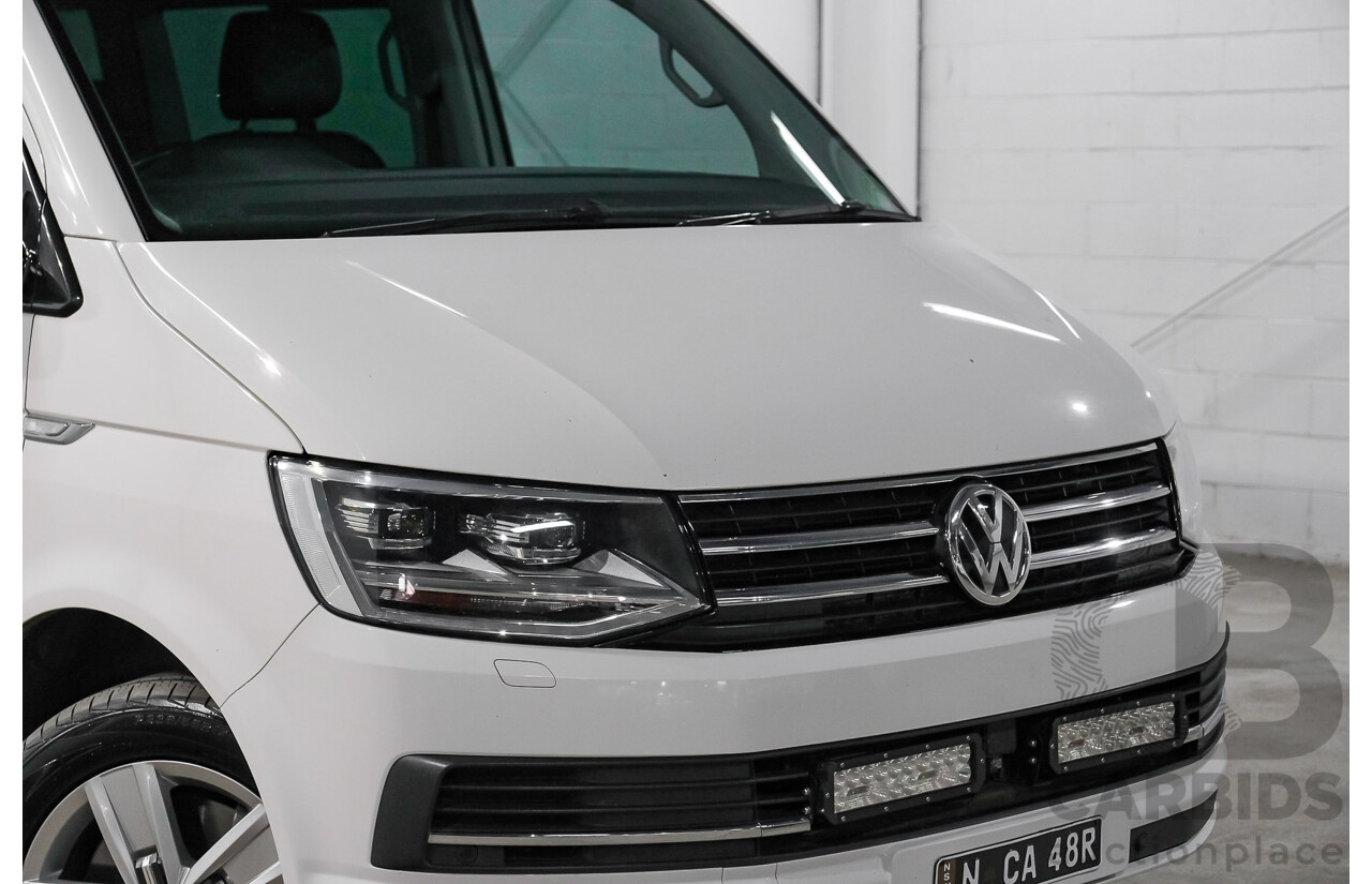 04/2019 Volkswagen Multivan Highline TDI450 T6 MY19 4d Wagon White Twin-Turbo Diesel 2.0L