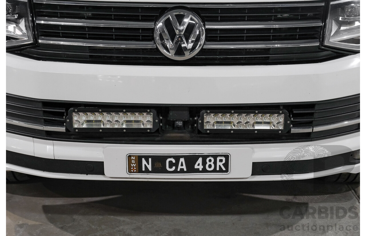 04/2019 Volkswagen Multivan Highline TDI450 T6 MY19 4d Wagon White Twin-Turbo Diesel 2.0L