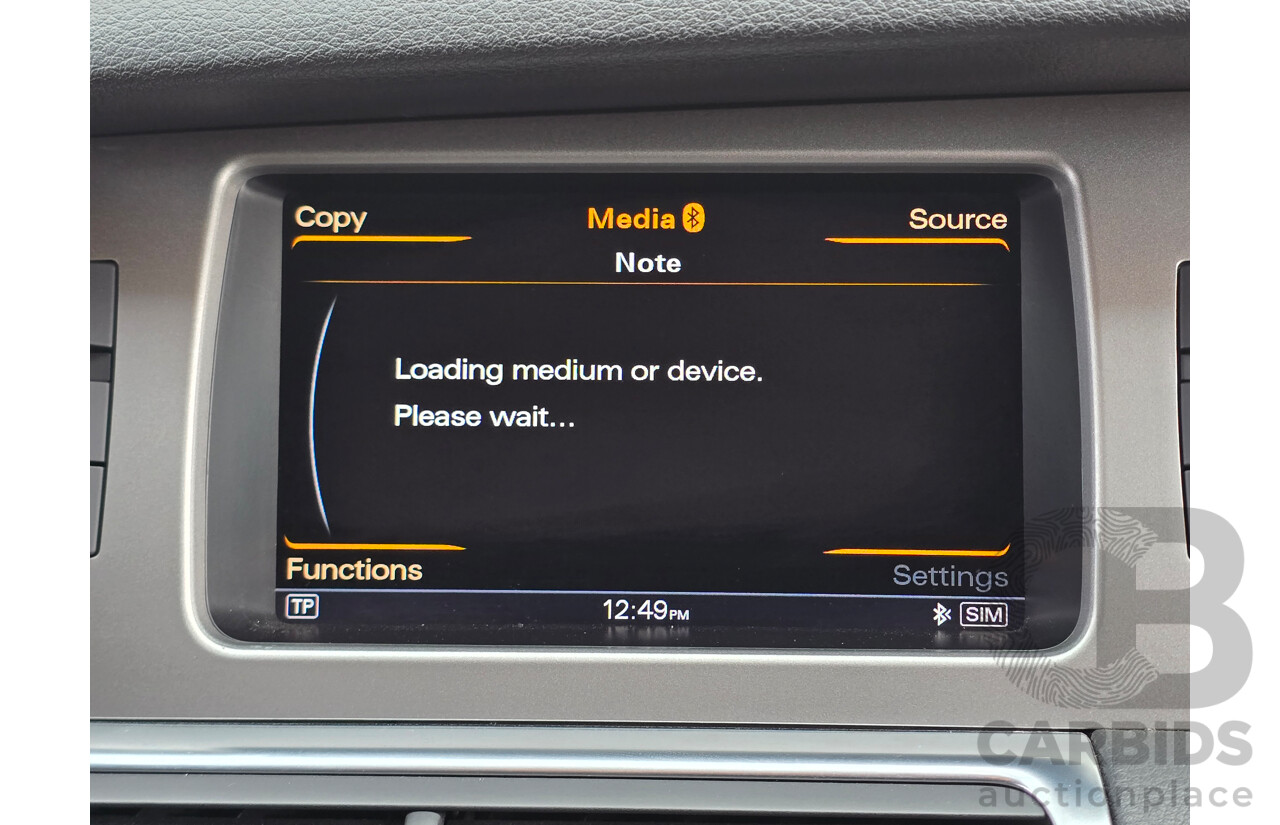 4/2014 Audi Q7 3.0 TDI Quattro (AWD) MY14 4d Wagon White Turbo Diesel 3.0L