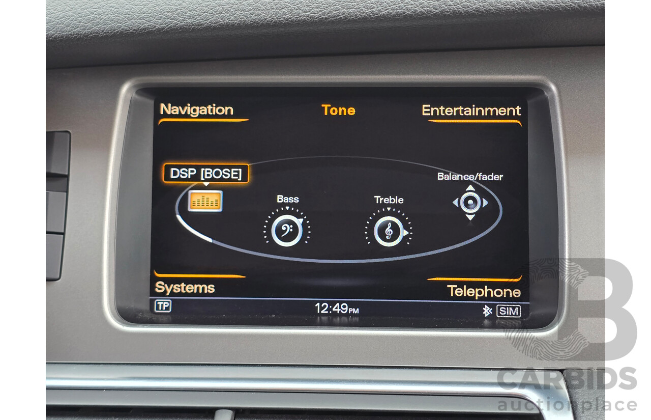 4/2014 Audi Q7 3.0 TDI Quattro (AWD) MY14 4d Wagon White Turbo Diesel 3.0L