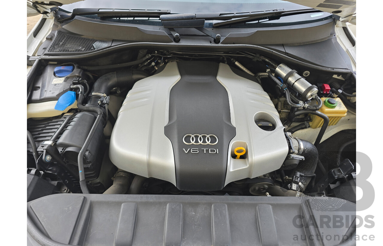 4/2014 Audi Q7 3.0 TDI Quattro (AWD) MY14 4d Wagon White Turbo Diesel 3.0L