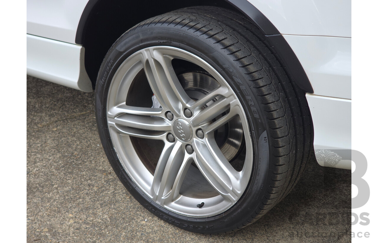 4/2014 Audi Q7 3.0 TDI Quattro (AWD) MY14 4d Wagon White Turbo Diesel 3.0L