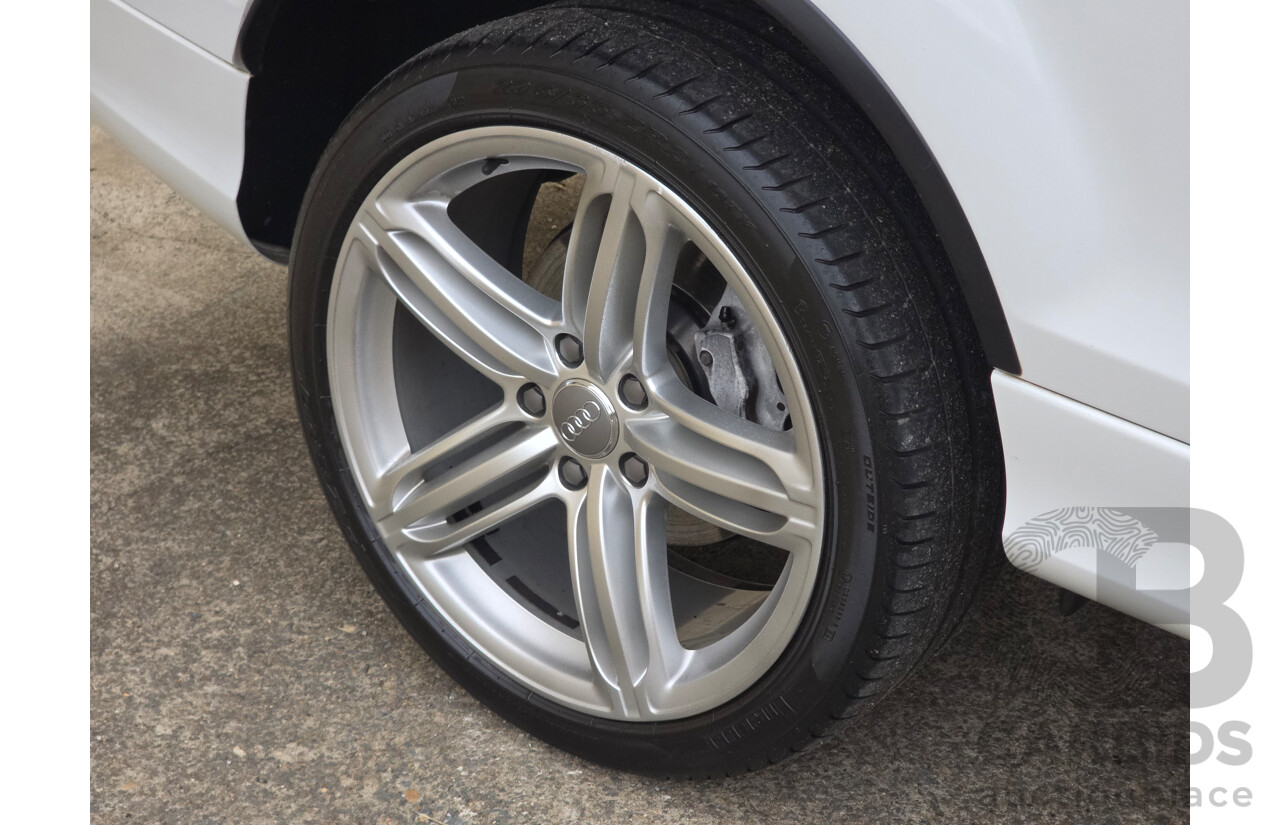 4/2014 Audi Q7 3.0 TDI Quattro (AWD) MY14 4d Wagon White Turbo Diesel 3.0L