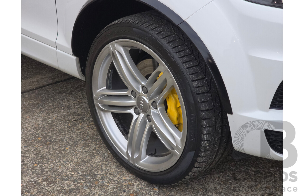 4/2014 Audi Q7 3.0 TDI Quattro (AWD) MY14 4d Wagon White Turbo Diesel 3.0L