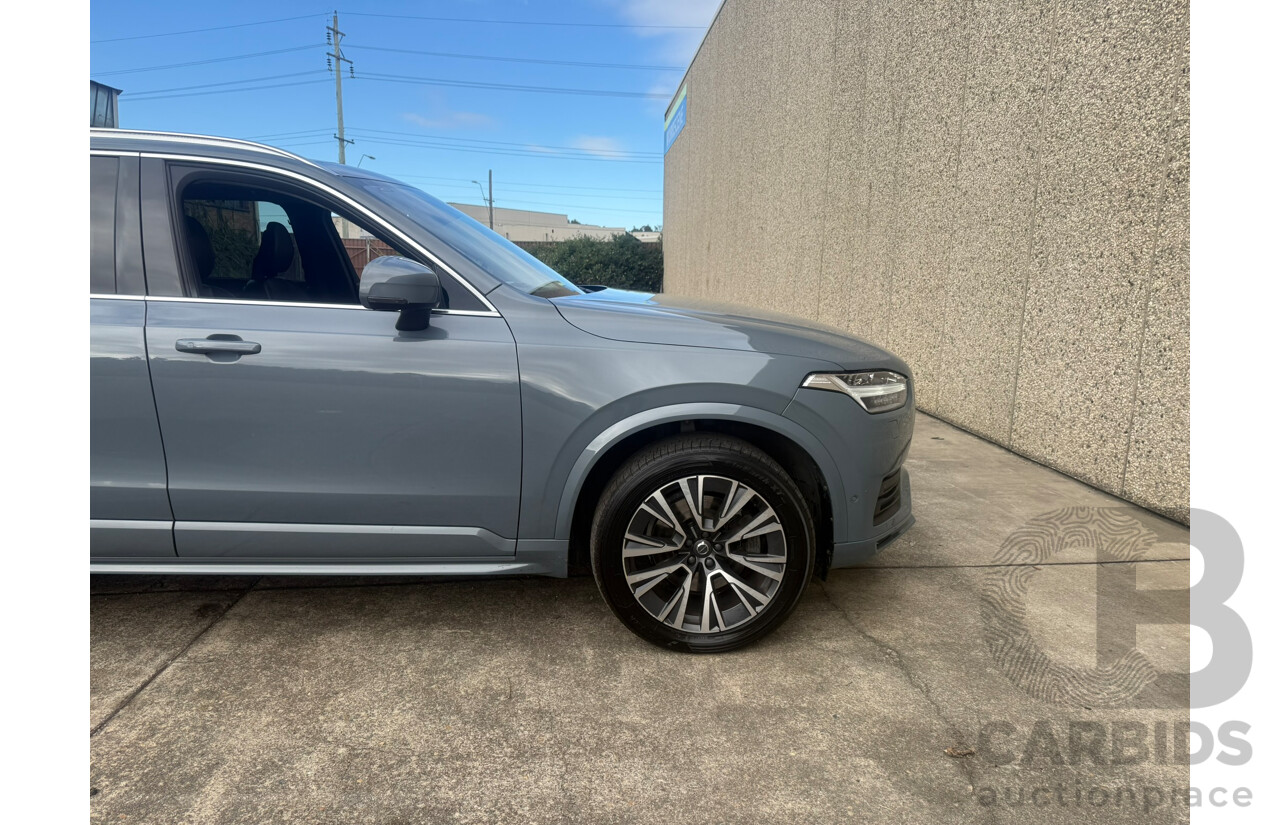 01/2021 Volvo XC90 D5 Momentum (AWD) 256 MY21 4d Wagon Thunder Grey Twin-turbo Diesel 2.0L 7 seat