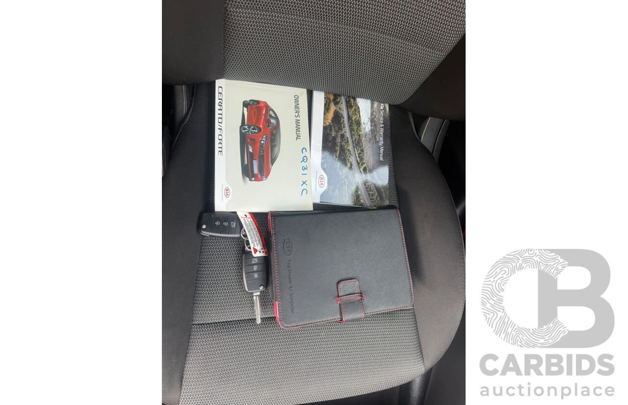 4/2018 Kia Cerato S YD MY18 5d Hatchback White 2.0L