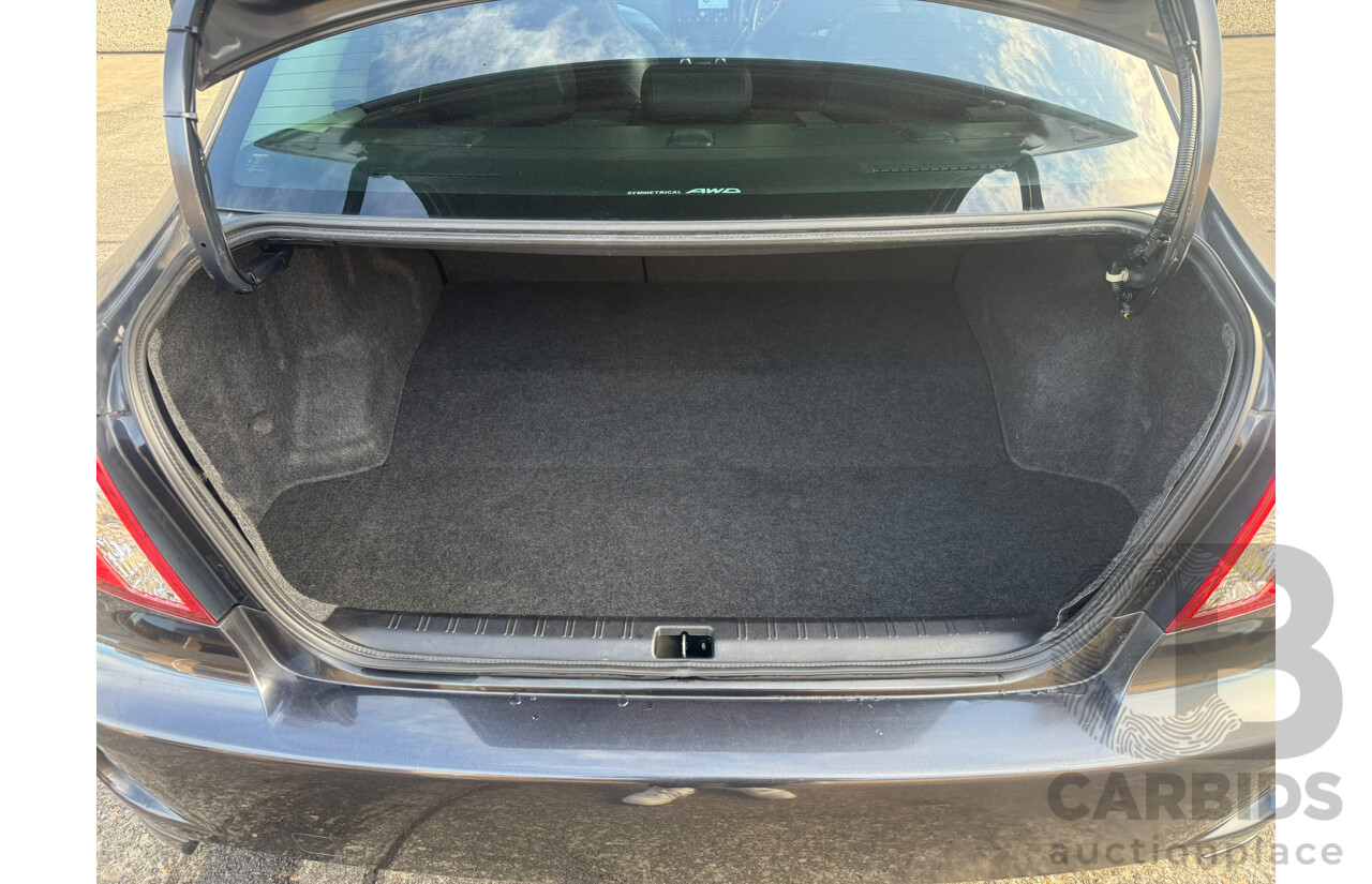 4/2009 Subaru Impreza WRX (AWD) MY09 4d Sedan Grey Turbo 2.5L