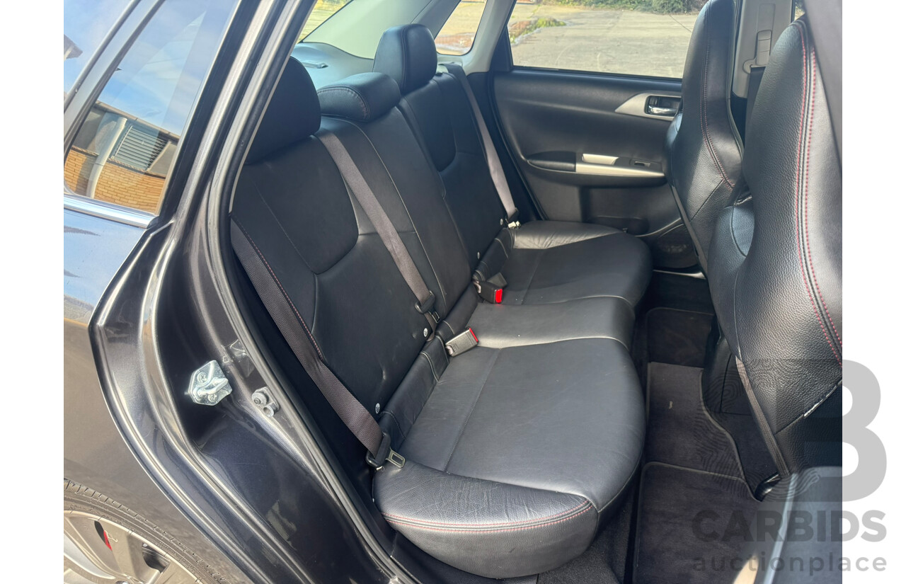 4/2009 Subaru Impreza WRX (AWD) MY09 4d Sedan Grey Turbo 2.5L
