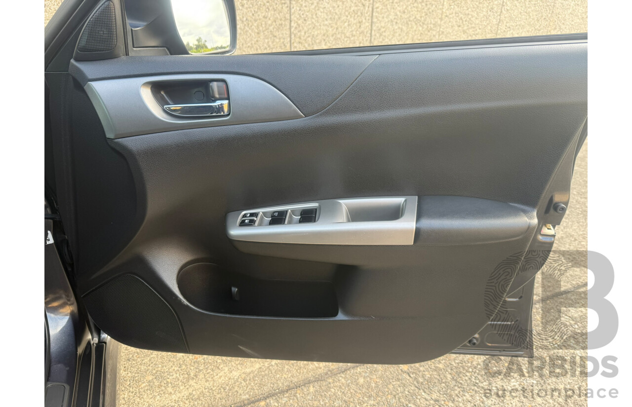 4/2009 Subaru Impreza WRX (AWD) MY09 4d Sedan Grey Turbo 2.5L