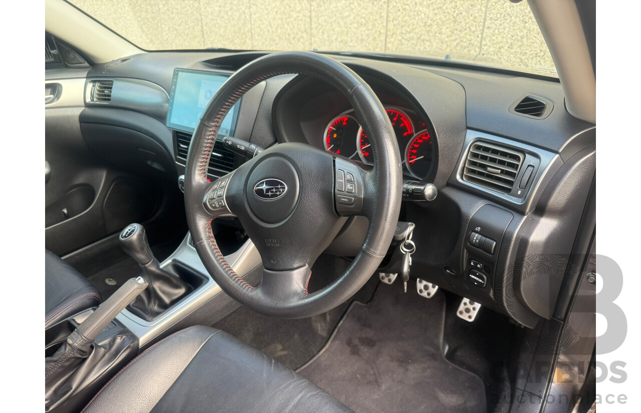 4/2009 Subaru Impreza WRX (AWD) MY09 4d Sedan Grey Turbo 2.5L