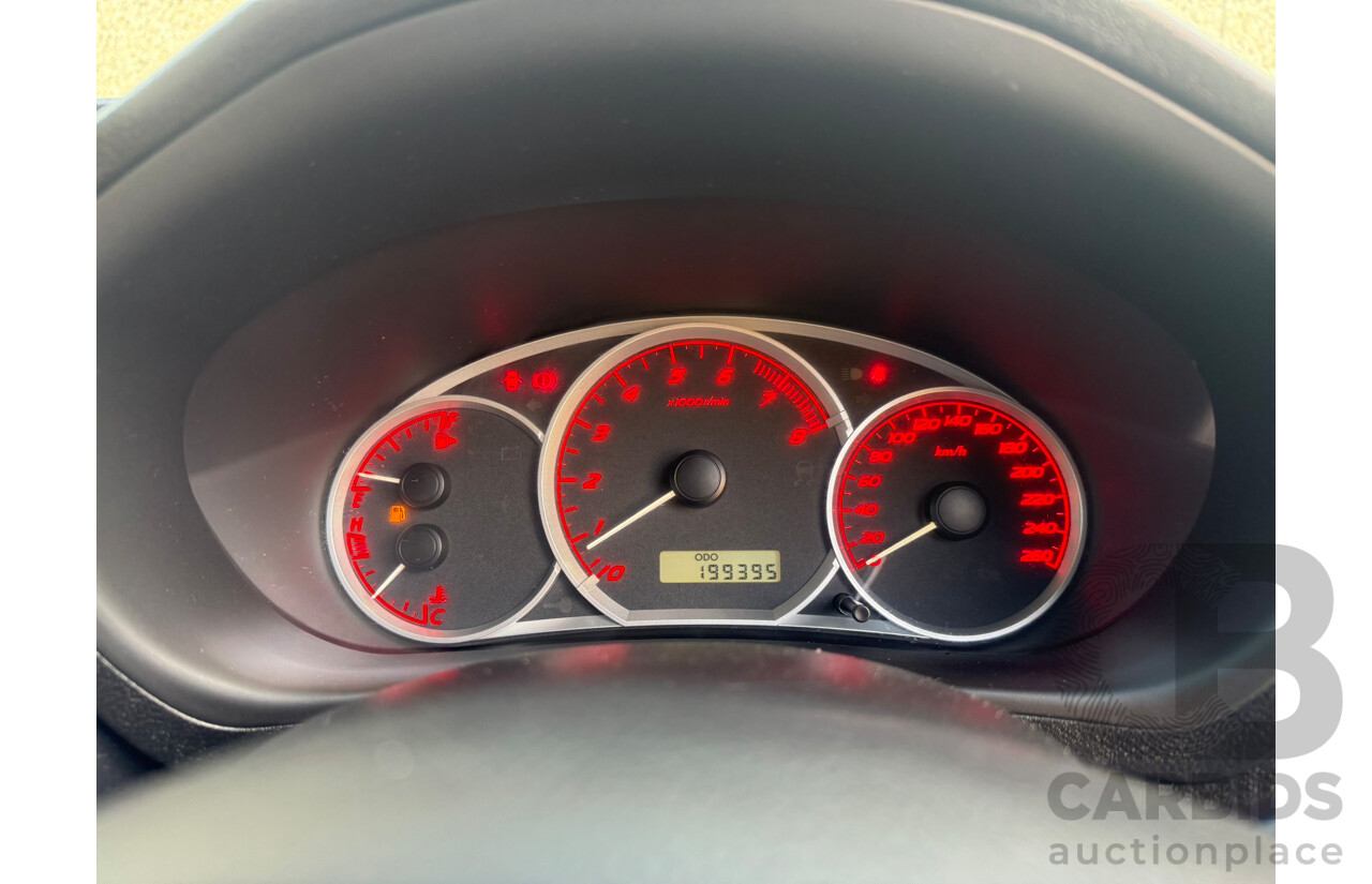 4/2009 Subaru Impreza WRX (AWD) MY09 4d Sedan Grey Turbo 2.5L