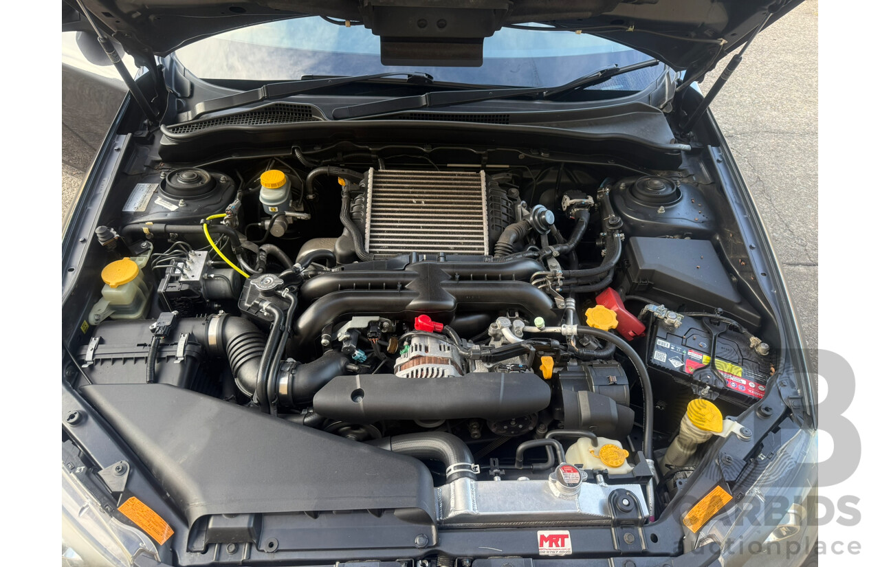 4/2009 Subaru Impreza WRX (AWD) MY09 4d Sedan Grey Turbo 2.5L